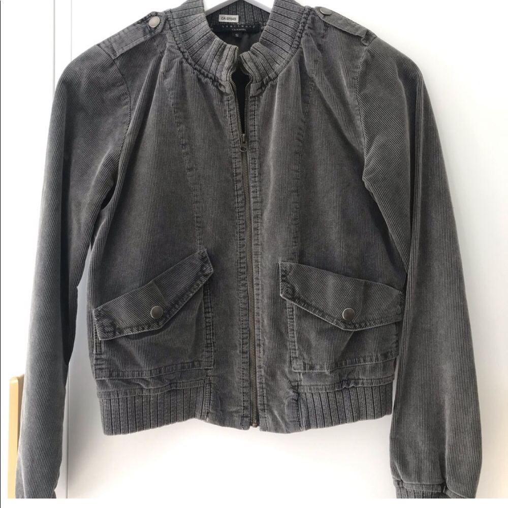 Sanctuary Zippered Corduroy Jacket